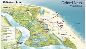 Orford Ness Visitor Map