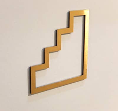 Stair symbol sign in Solstice Apartments