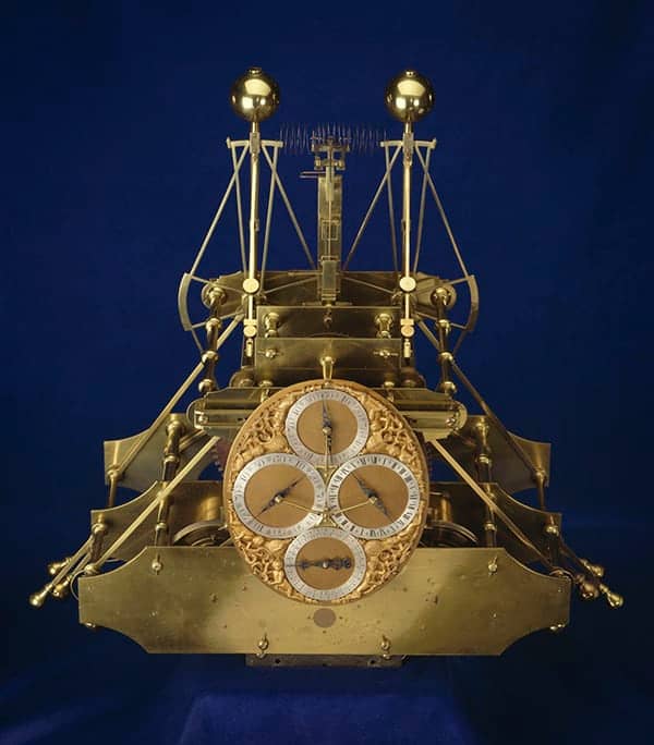 The marine chronometer invented by John Harrison